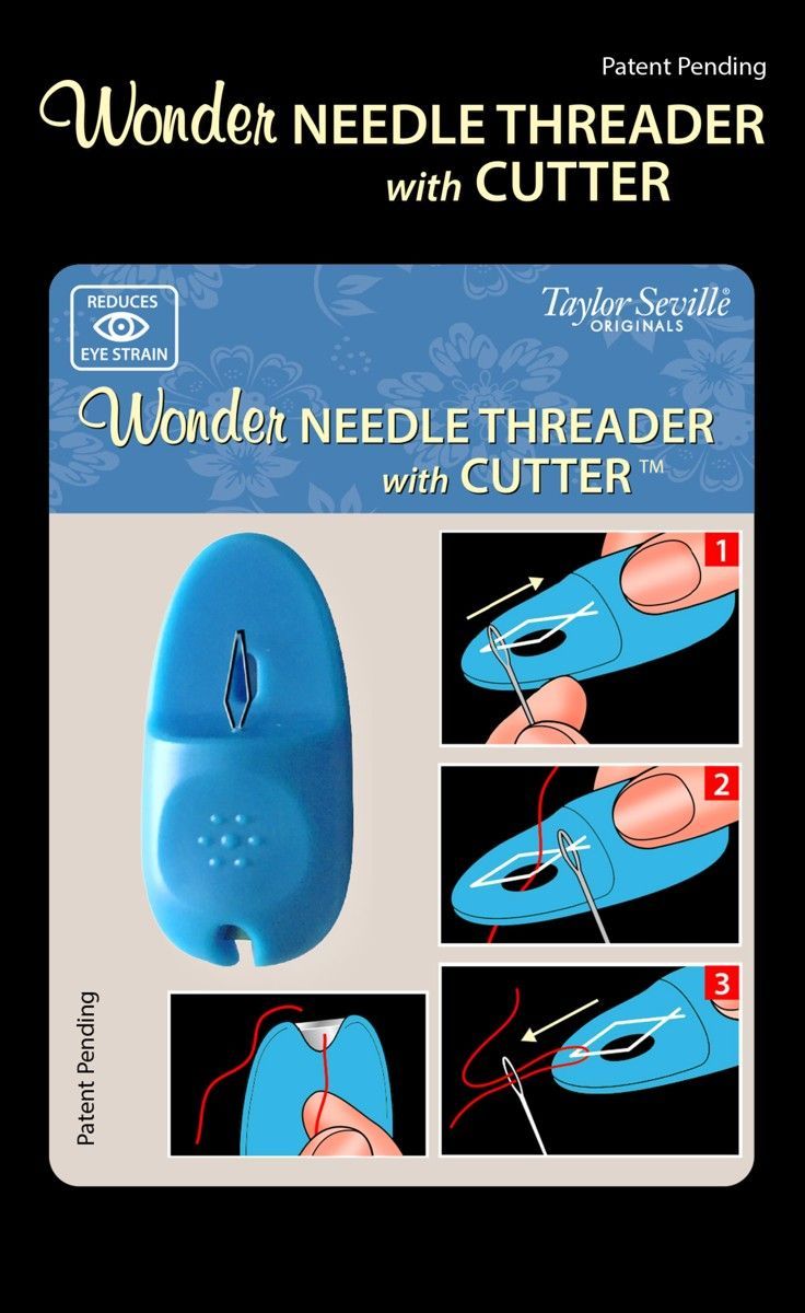 Taylor Seville-Taylor Seville Wonder Needle Threader with Cutter_58-219621_