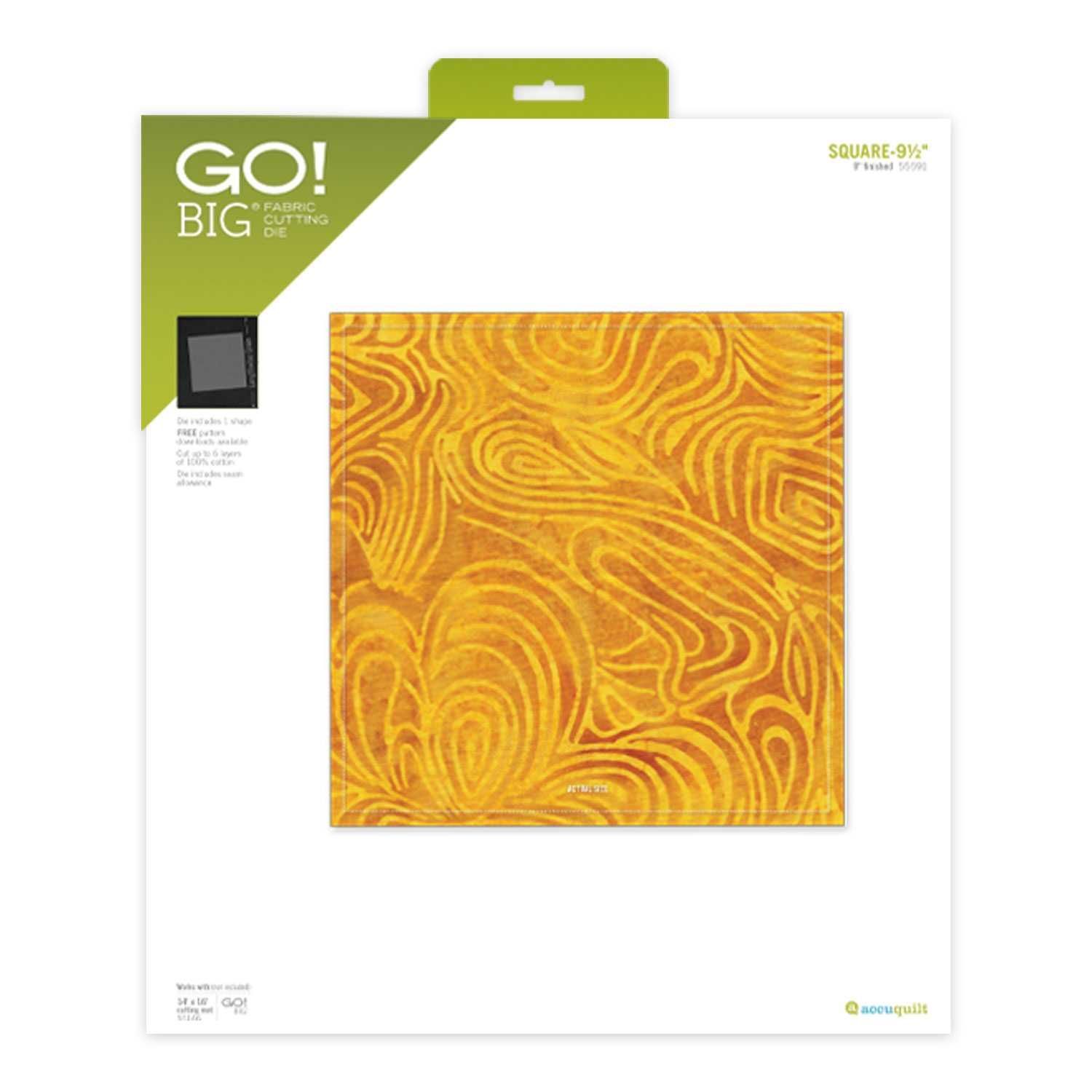 Accuquilt-Accuquilt Stanzform GO! BIG Square 9,5 inch_28-55591_