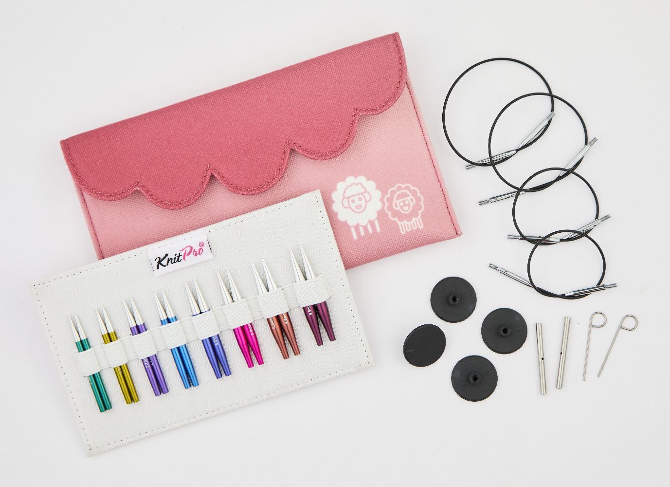 KnitPro Stricknadel Set Zing Mini Set mit kurzen 5cm-Nadelspitzen KnitPro Stricknadel Set Zing Mini Set mit kurzen 5cm-Nadelspitzen