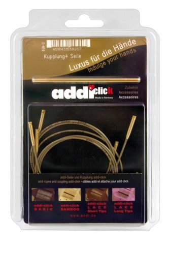 addi-click Cord gold - gold, 60cm