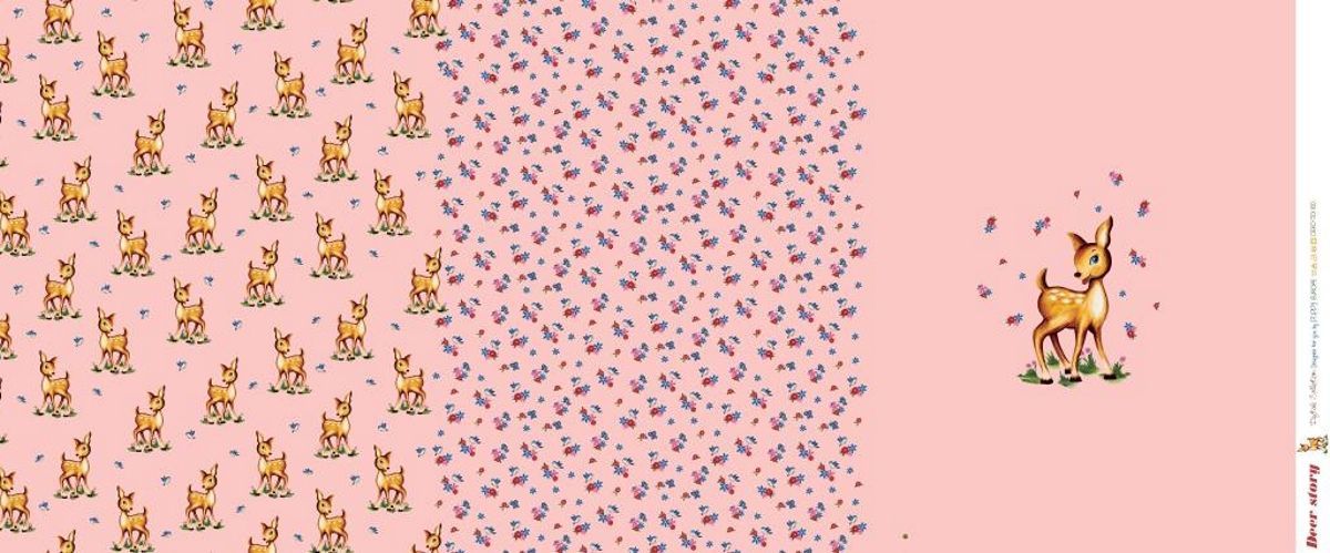 Jersey Deer Story 96% Baumwolle, 4% Elasthan