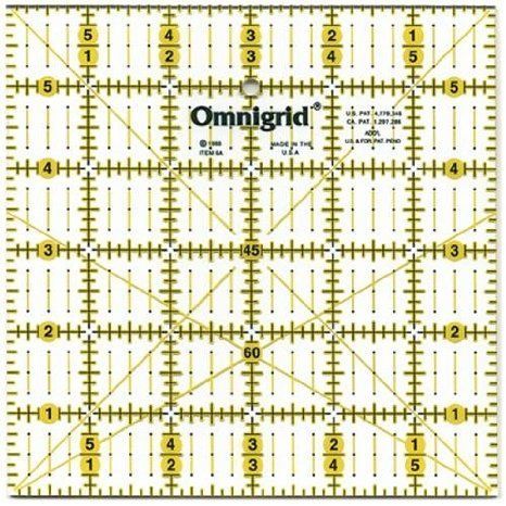 Rollschn.-Lineal 6 x 6 inch inch-Raster VE3 Rollschn.-Lineal 6 x 6 inch inch-Raster VE3