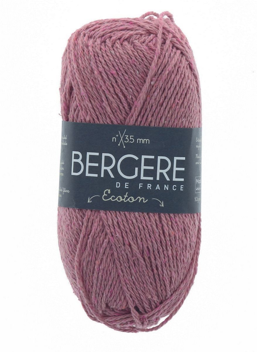 Bergere Ecoton 100% recycelte Fasern, Fb. Praline 48% Baumwolle, 48% Polyacryl, 4% Div. Fasern