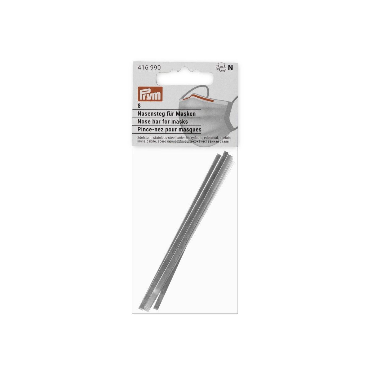 Prym Consumer Europe GmbH-Nasensteg für Masken 3x101mm ***_365-416990_