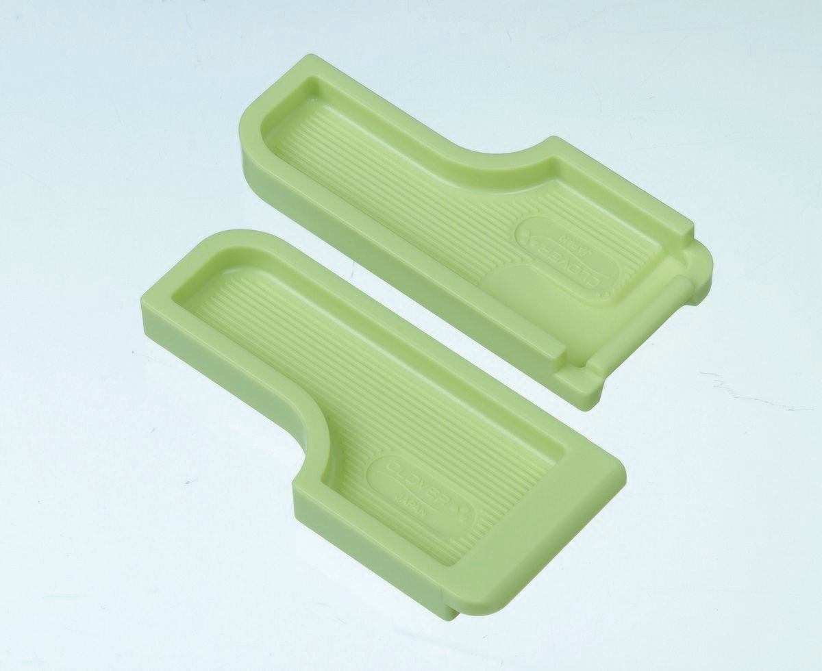 Clover MFG Co.Ltd.-Clover Stichführung hellgelb mit Positionierungsschablone_24-9584_