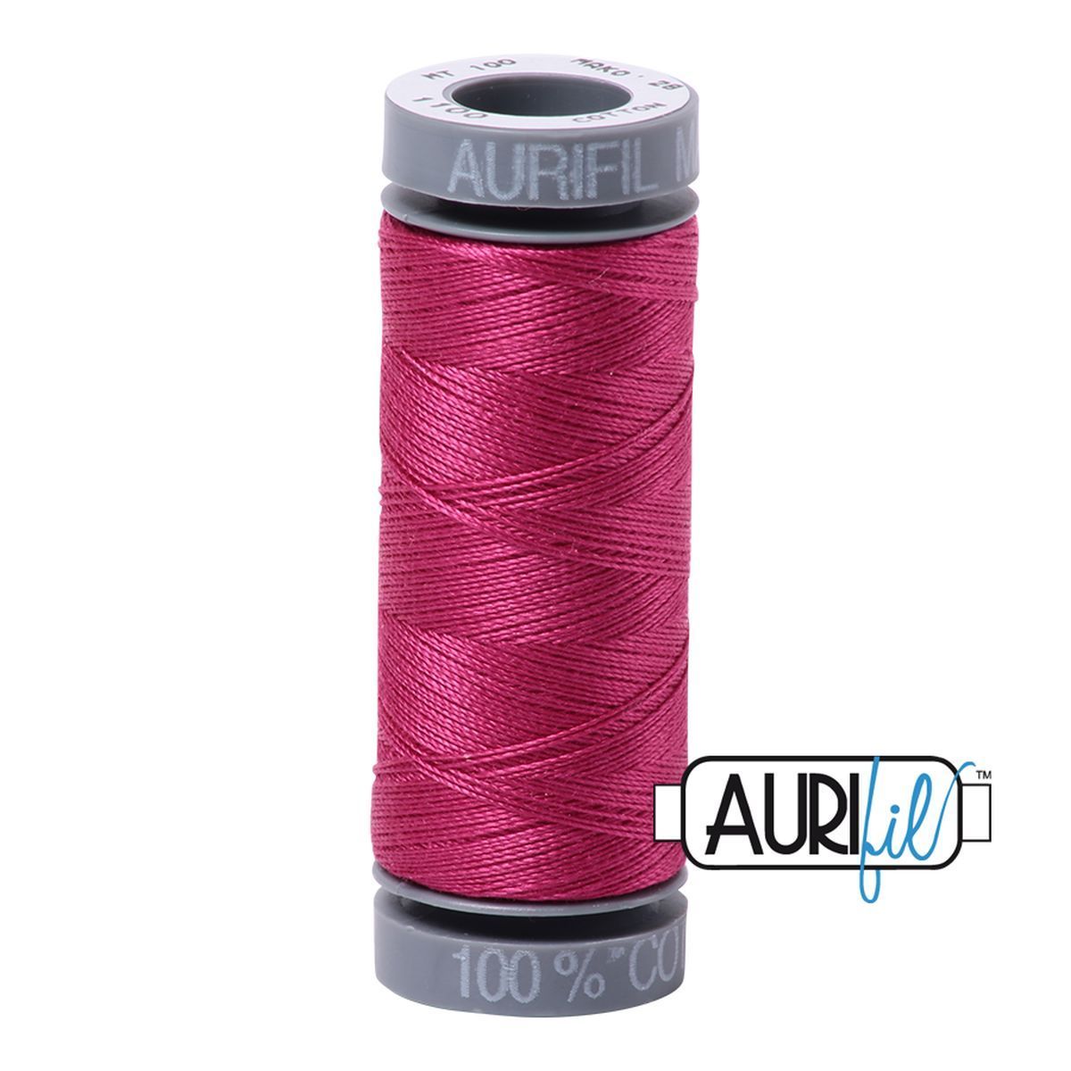 Aurifil Thread MK28WT 100m, 100% CO 1100 Red Plum