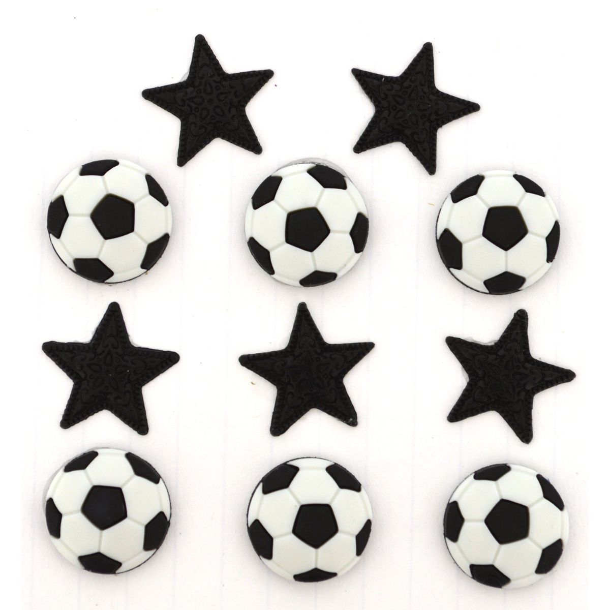 Dress It Up Buttons Soccer