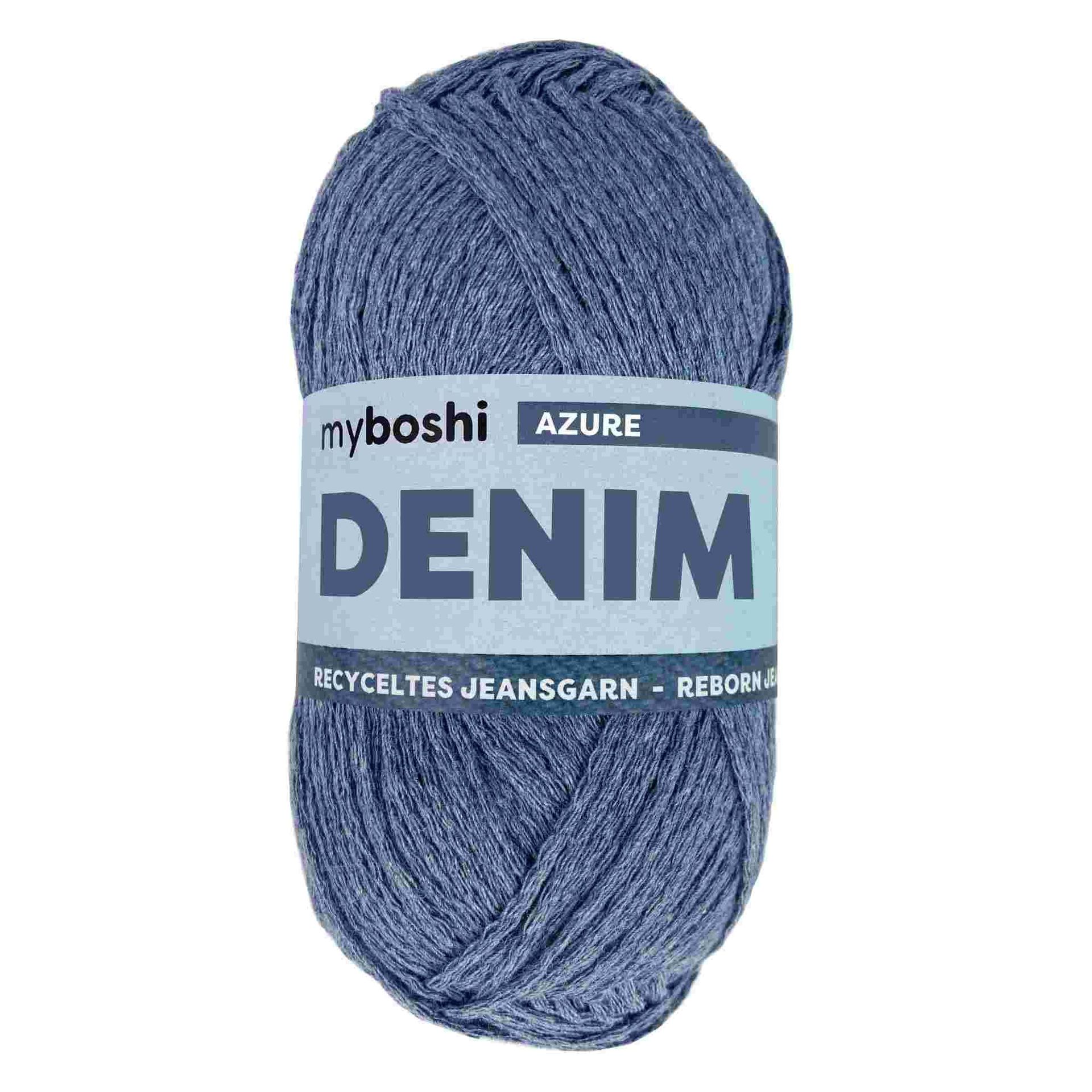 myboshi Denim 50g/135m 100% Baumwolle (50% Bio, 50% recycelter Denim)