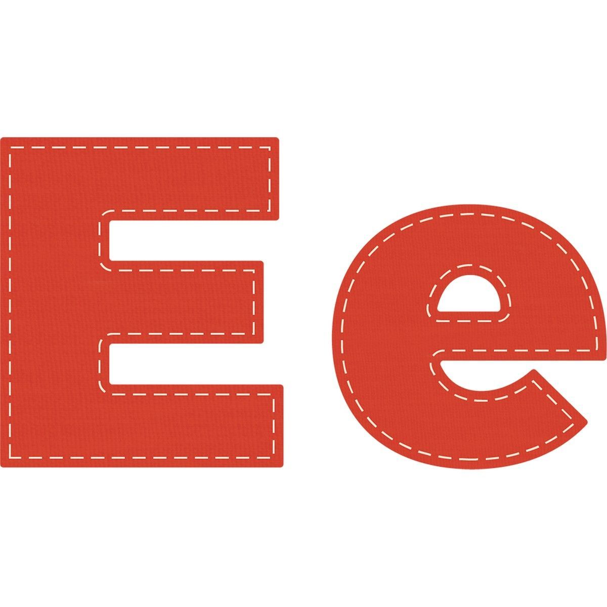 Crafters Edge Die Set Letter E e