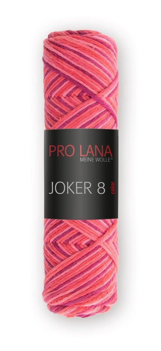 PRO LANA Joker 8 COLOR, 100% Cotton 85m / 50g, Needle size 3,5-4,5, Col. 531