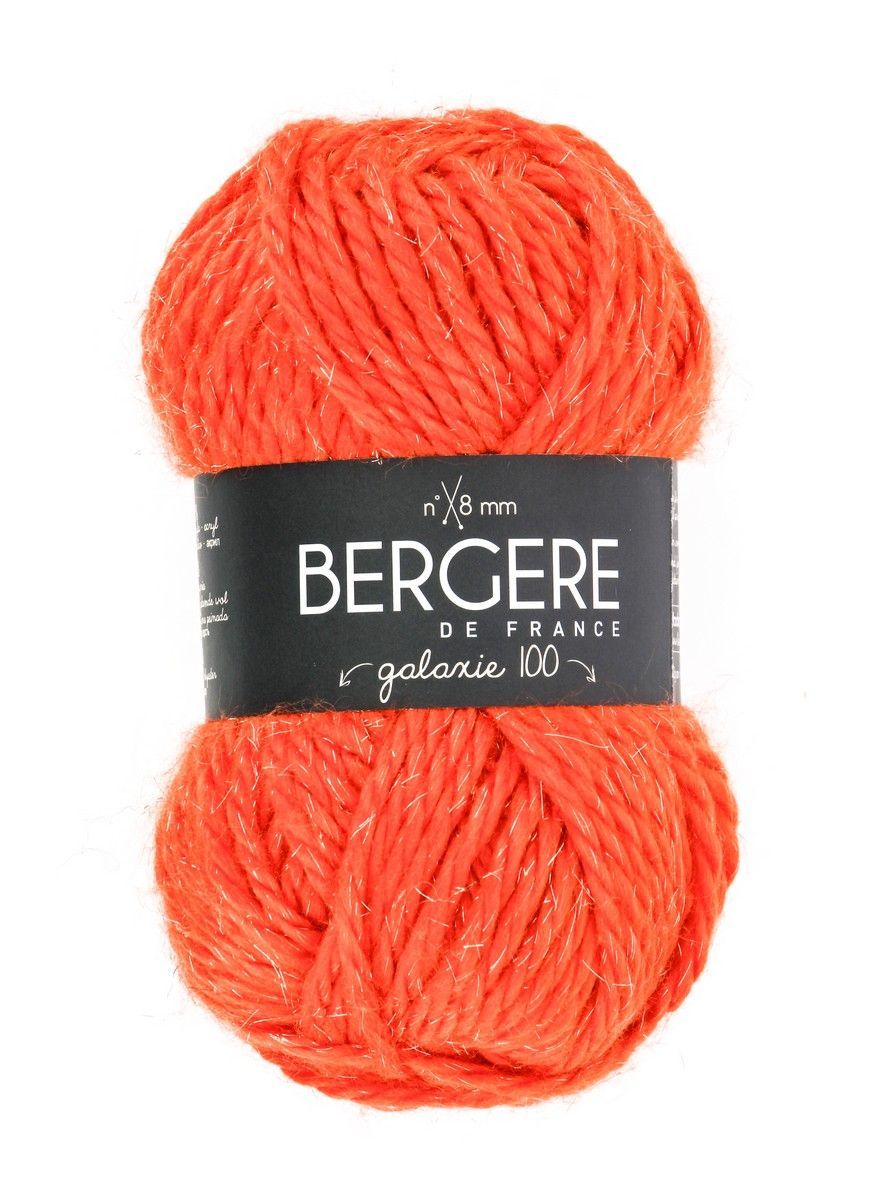 Bergere Galaxie 100, 80% Polyacryl, 18% Wolle, 2% Polyester 70m/100g,  Fb. Magie