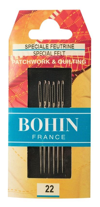 BOHIN France-Bohin Sticknadeln mit Spitze (Chenillenadeln)_61-00933_