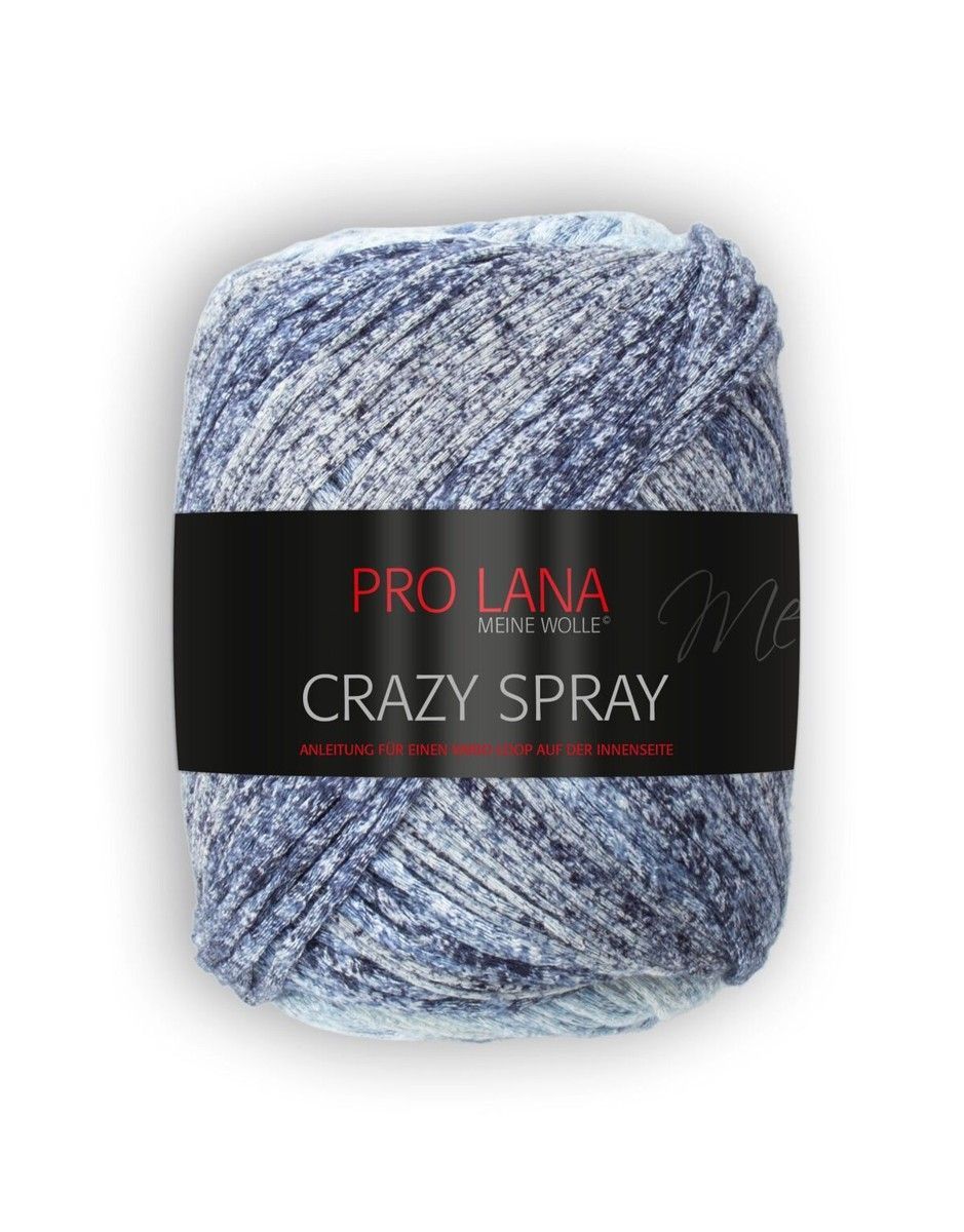 PRO LANA Crazy Spray, 66% Viskose, *** 34% Baumwolle; 280m / 150g - Fb. 55