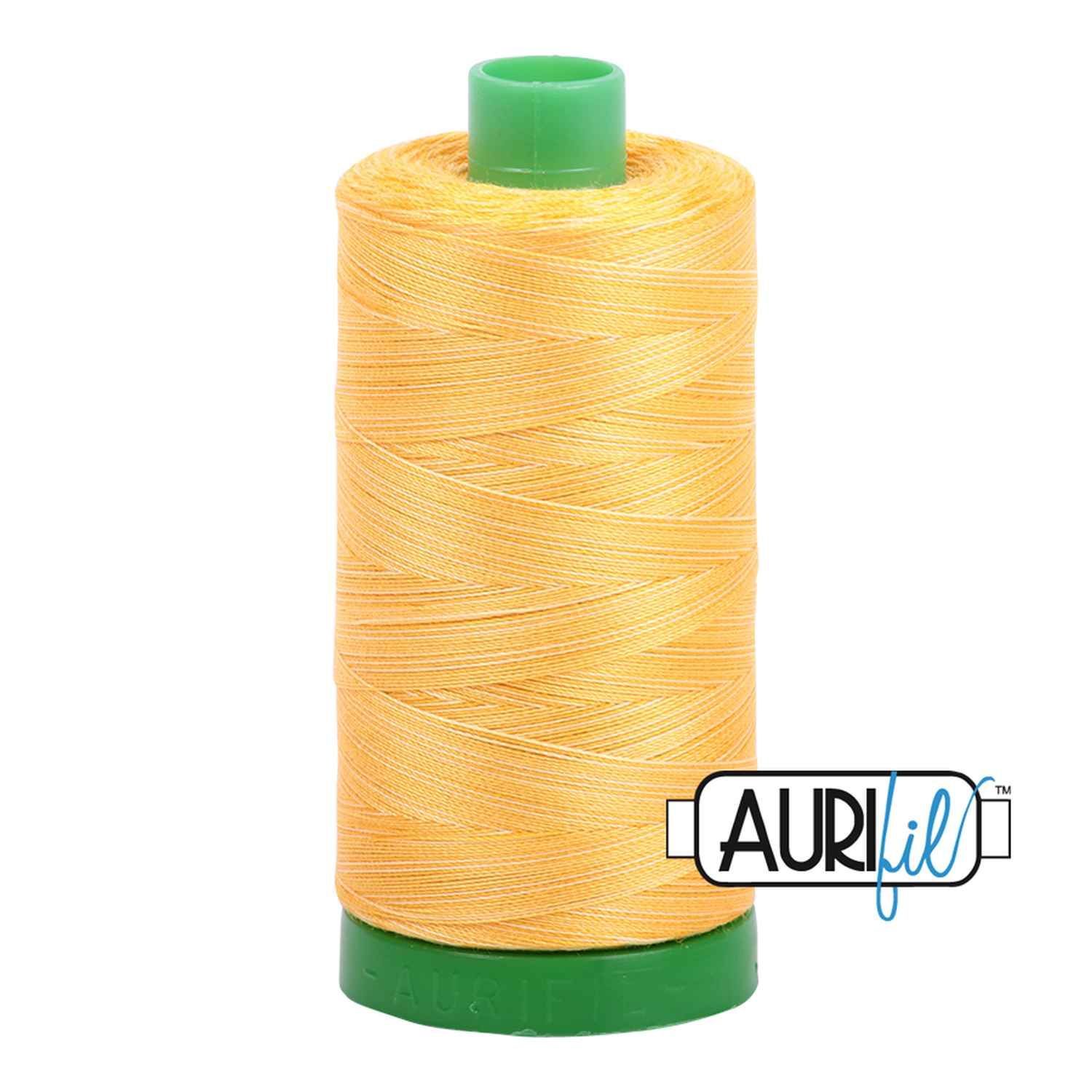 AURIfil Nähgarn MK40WT 1000m, 100% CO grüne Spule