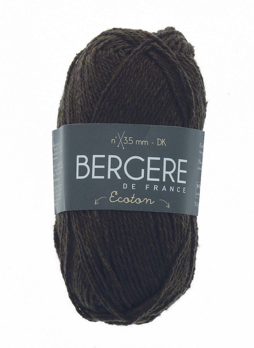 BERGERE de France-Bergere Ecoton 100% recycelte Fasern, Fb. Marron_63-20118_