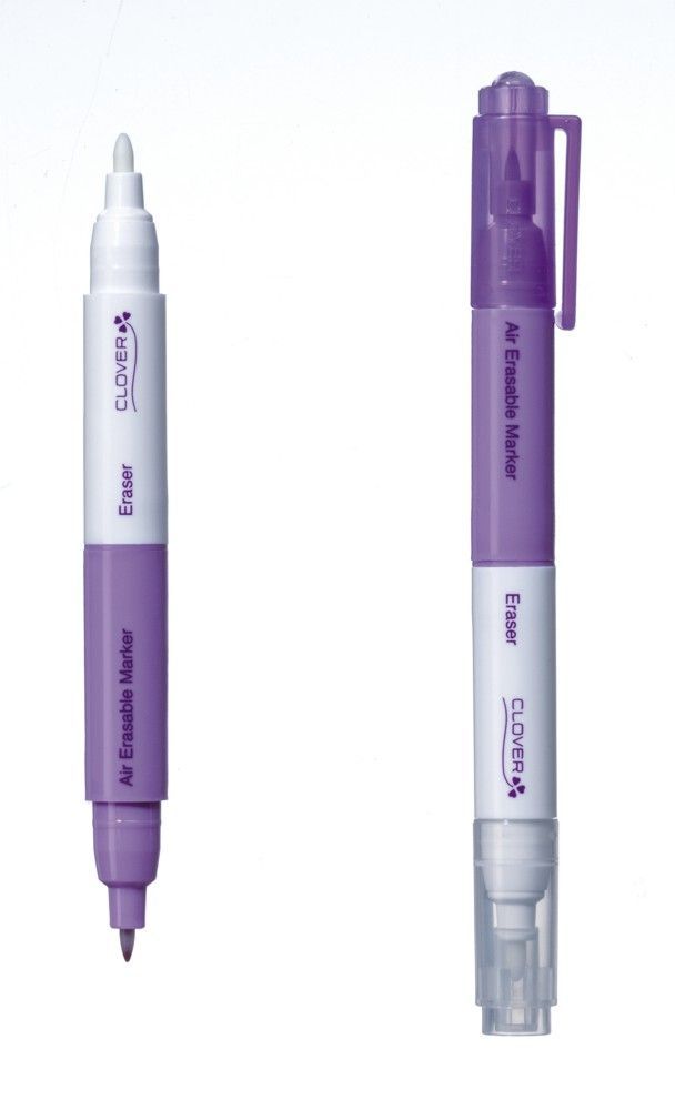 Clover MFG Co.Ltd.-Luftlöslicher Vorzeichenstift mit Radierer /VE3_24-5032_