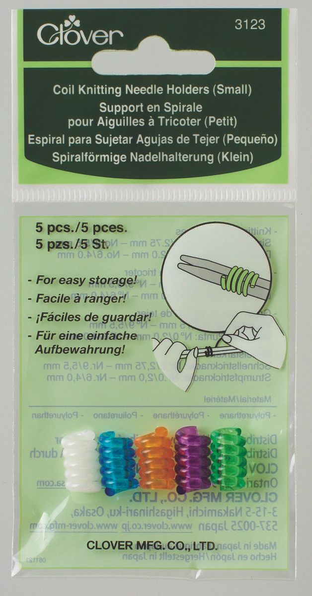Clover MFG Co.Ltd.-Clover Spiralförmige Nadelhalterung (klein)/VE3_24-3123_