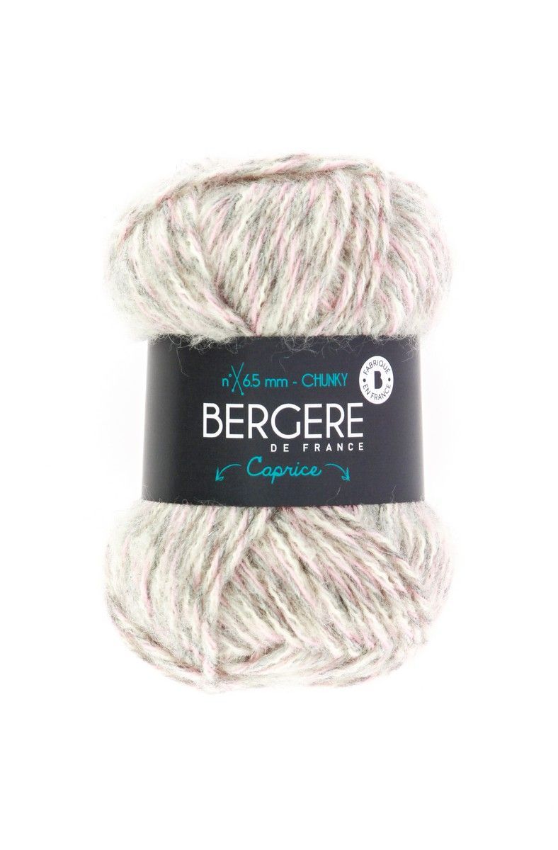 Bergere Caprice 75% Polyacrylic, 15% Wool 10% Polyester, 80m/50g,  col. Espoir