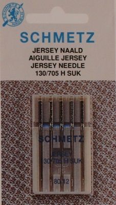 Nähmasch.Nadel Schmetz 5St. 130/705 H 70 Jersey; VE10