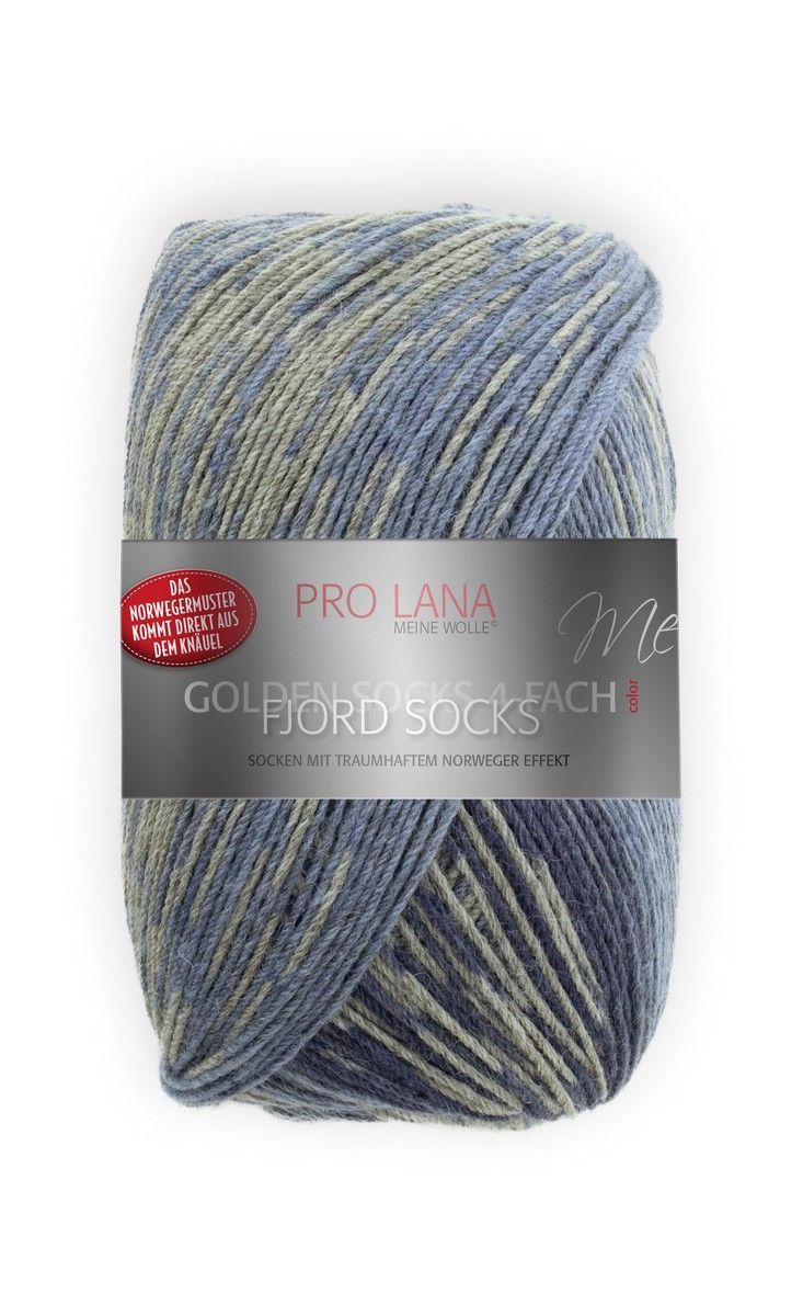 PRO LANA Fjord Socks, 75% Schurwolle 25% Polyamid, 400m 100g, Fb.  PRO LANA Fjord Socks, 75% Schurwolle 25% Polyamid, 400m 100g, Fb.