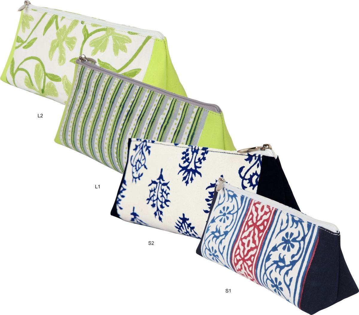 KnitPro Case Grace Triangle Zipper Pouches KnitPro Case Grace Triangle Zipper Pouches