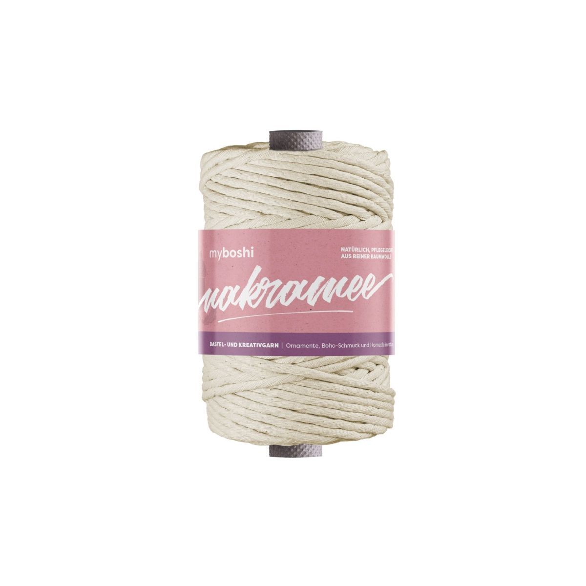 myboshi macrame yarn, 100% natural cotton natual color myboshi macrame yarn, 100% natural cotton natual color