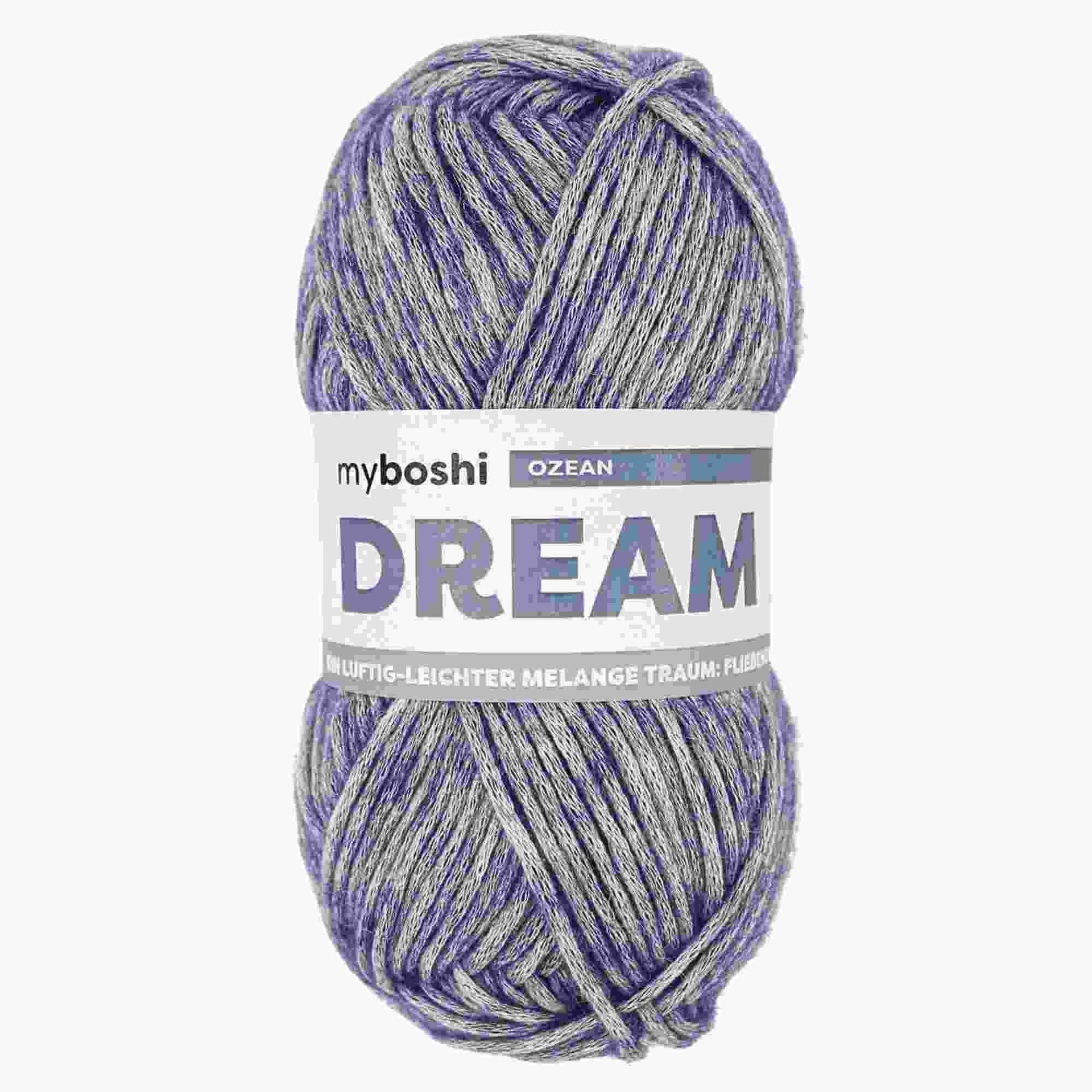 myboshi Dream, 76% Baumwolle, 22% Baby Alpaka, 2% Merino, 50g/95m, Nadelstärke 5-6mm