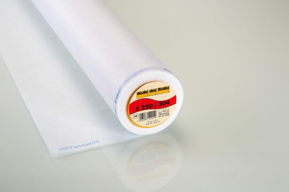 Vlieseline-Bügeleinlage F220 weiß 0,9x25 m_53379444_