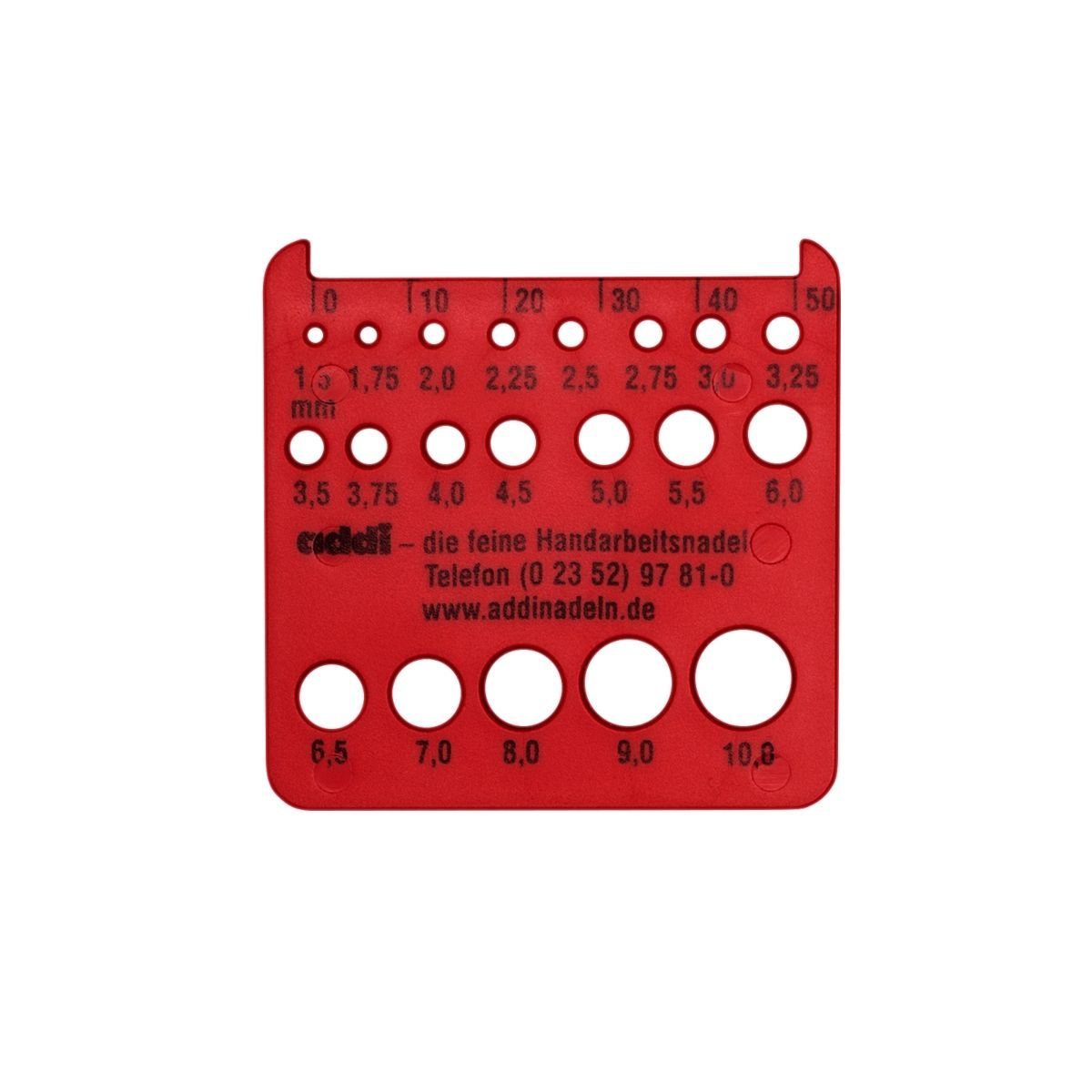 addi Nadelmaß ohne Messer addi Nadelmaß ohne Messer