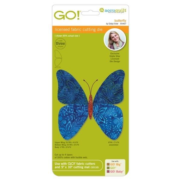 Accuquilt-Accuquilt Stanzform Schmetterling_28-55467_