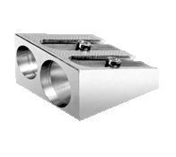 LYRA Bleistiftfabrik GmbH-Lyra Doppelspitzer Metall /VE12_556-020_