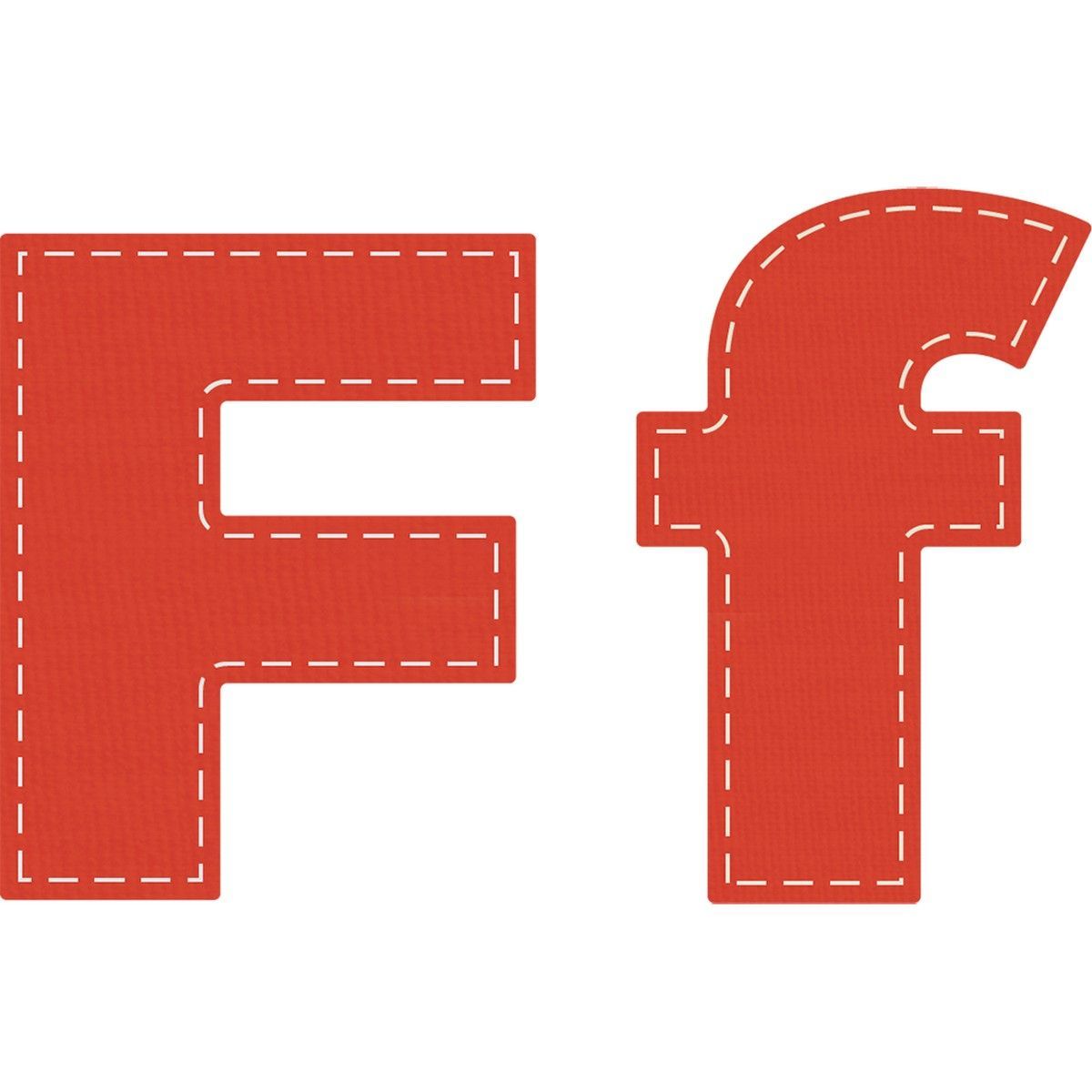 Crafters Edge Die Set Letter F f