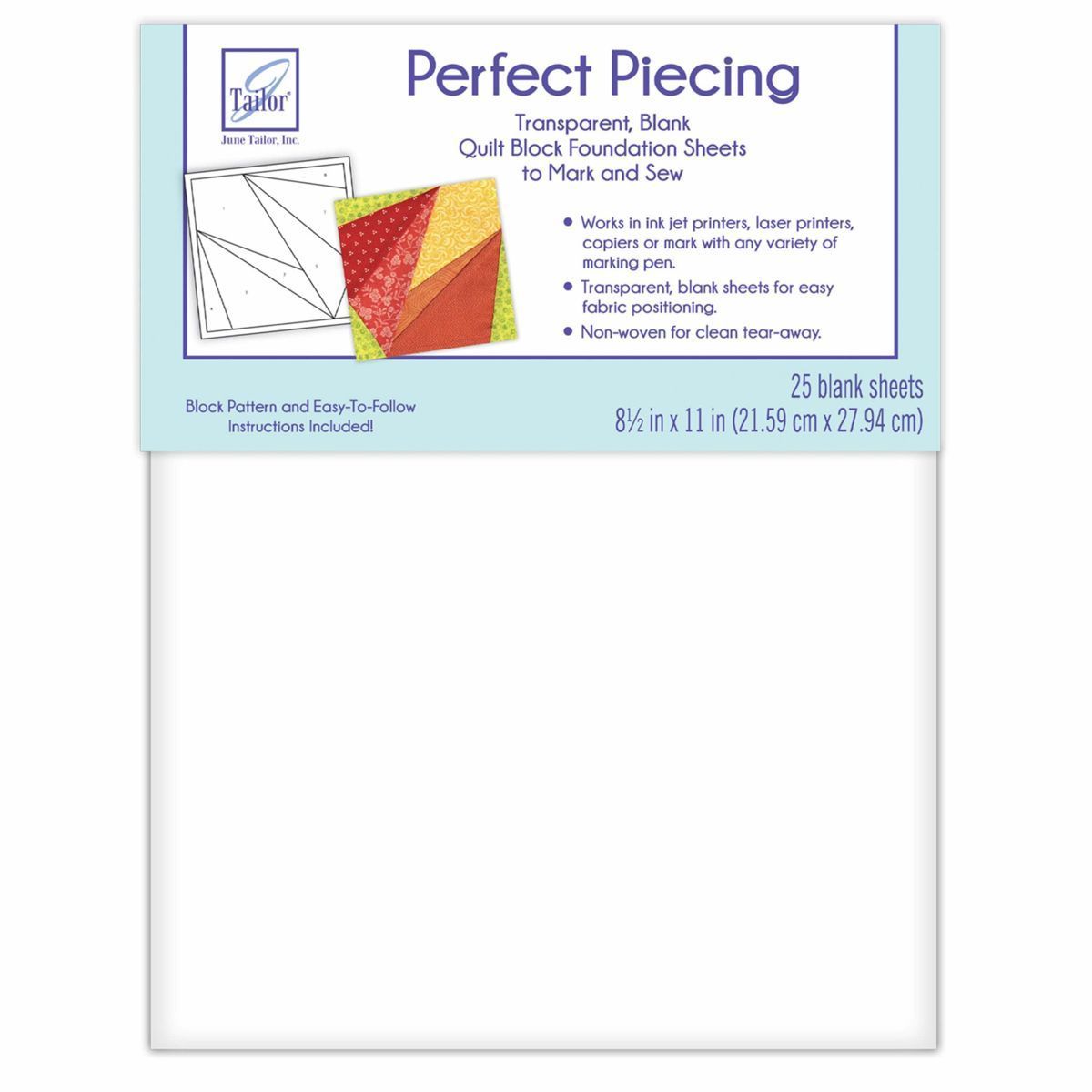 June Tailor Perfect Piecing Foundation Sheets