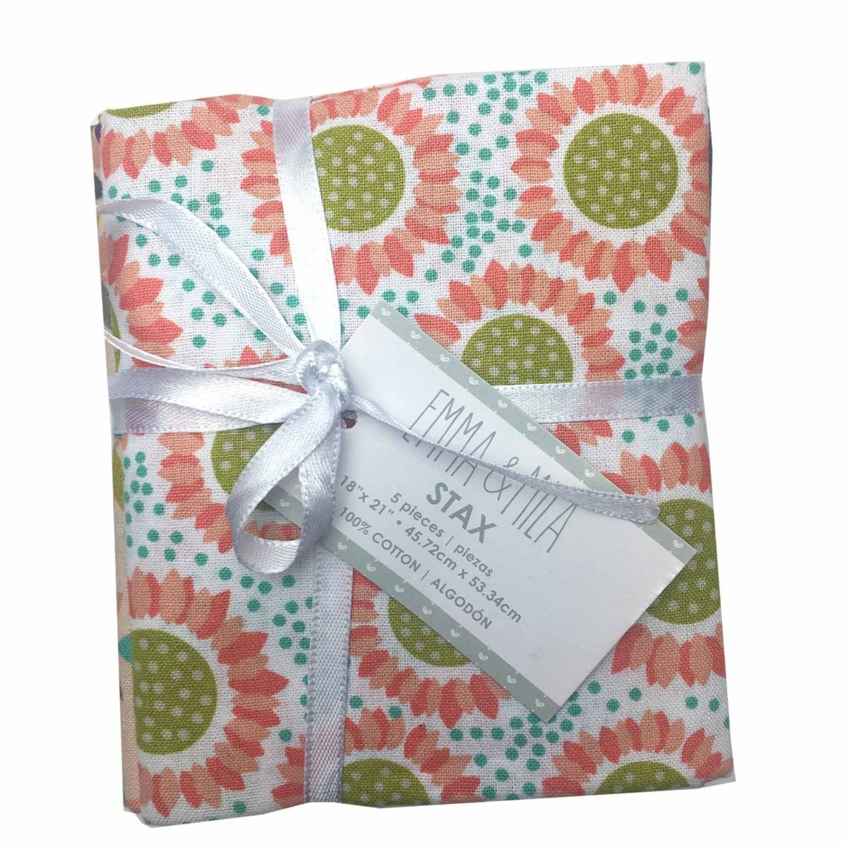 Visage Textiles Ltd-Fat Quarter Stoffpaket Wild Flowers, 100% CO***_46-2240206_