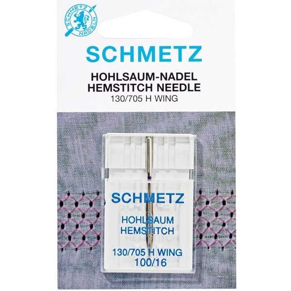 Schmetz-Nähmaschinennadel Schmetz Hohlsaum _366-130-100wing_