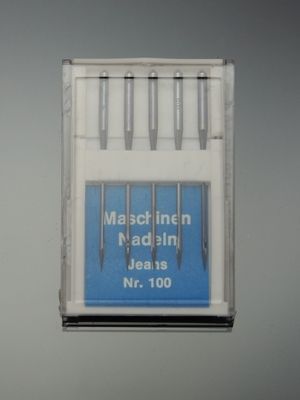 Nähmaschinennadel Jeans 130, Nr. 100 5 Stück, 130/705 H-J-100