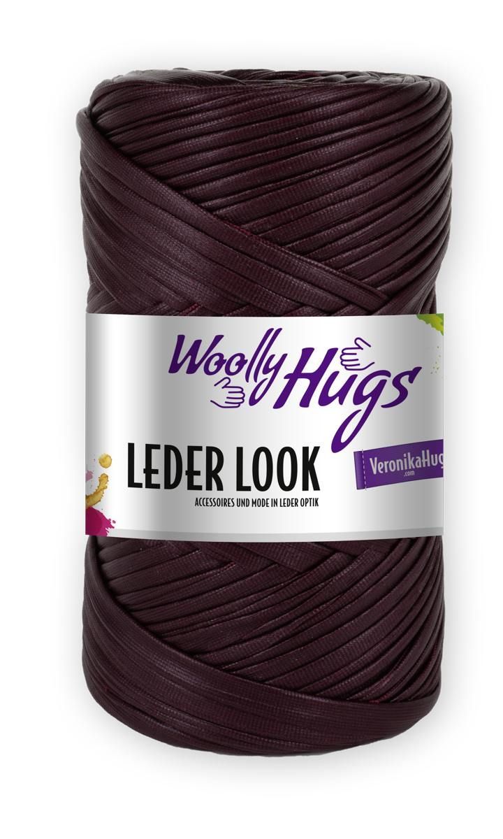 Wolly Hugs Leather Look 200g/80m, 100% polyester col. 38 - burgundy Wolly Hugs Leather Look 200g/80m, 100% polyester col. 38 - burgundy