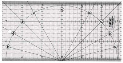 Olfa Patchwork Ruler MQR cm-scale