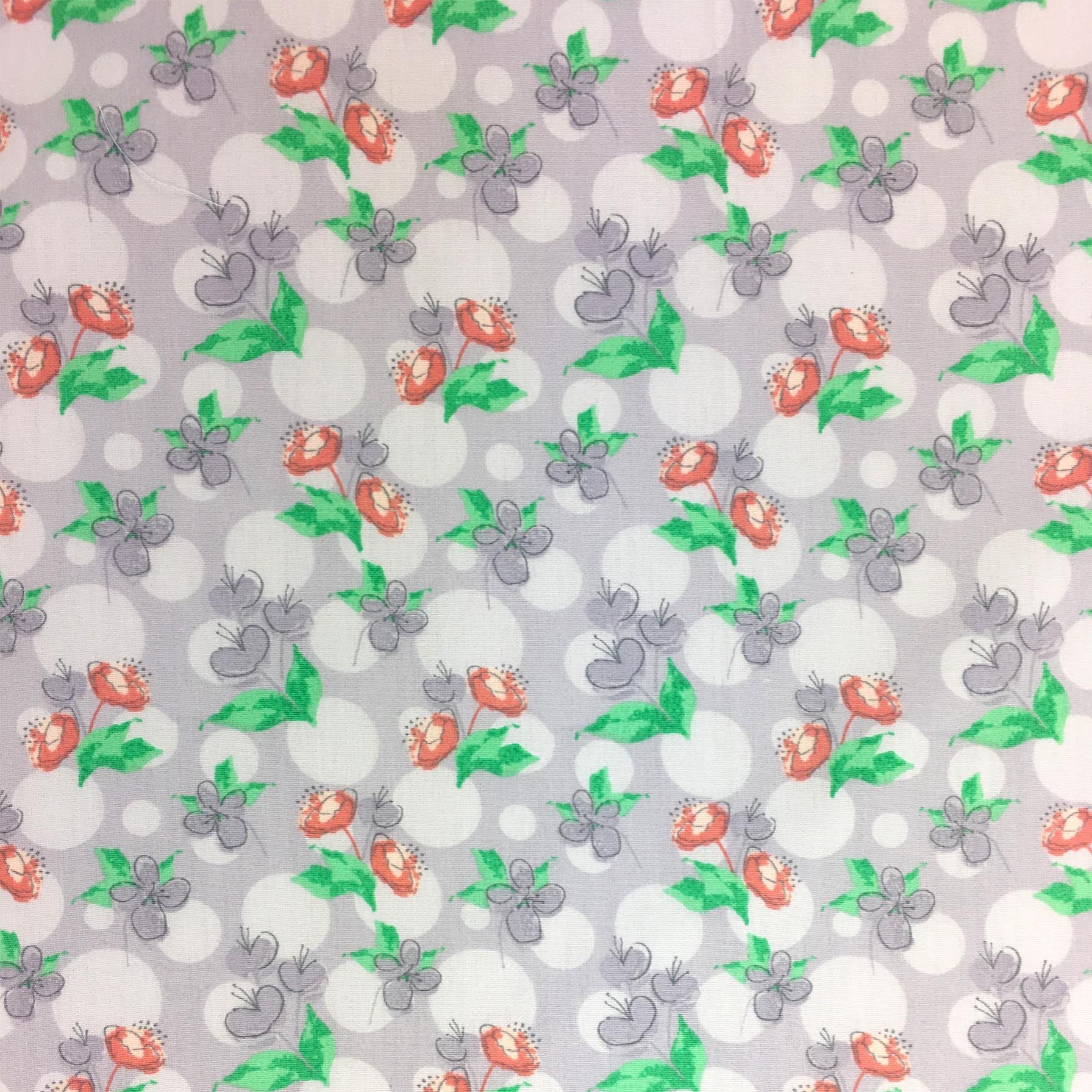 Craft Cotton-Craft Cotton Florals Spot Lilac, 100% CO_46-212901_