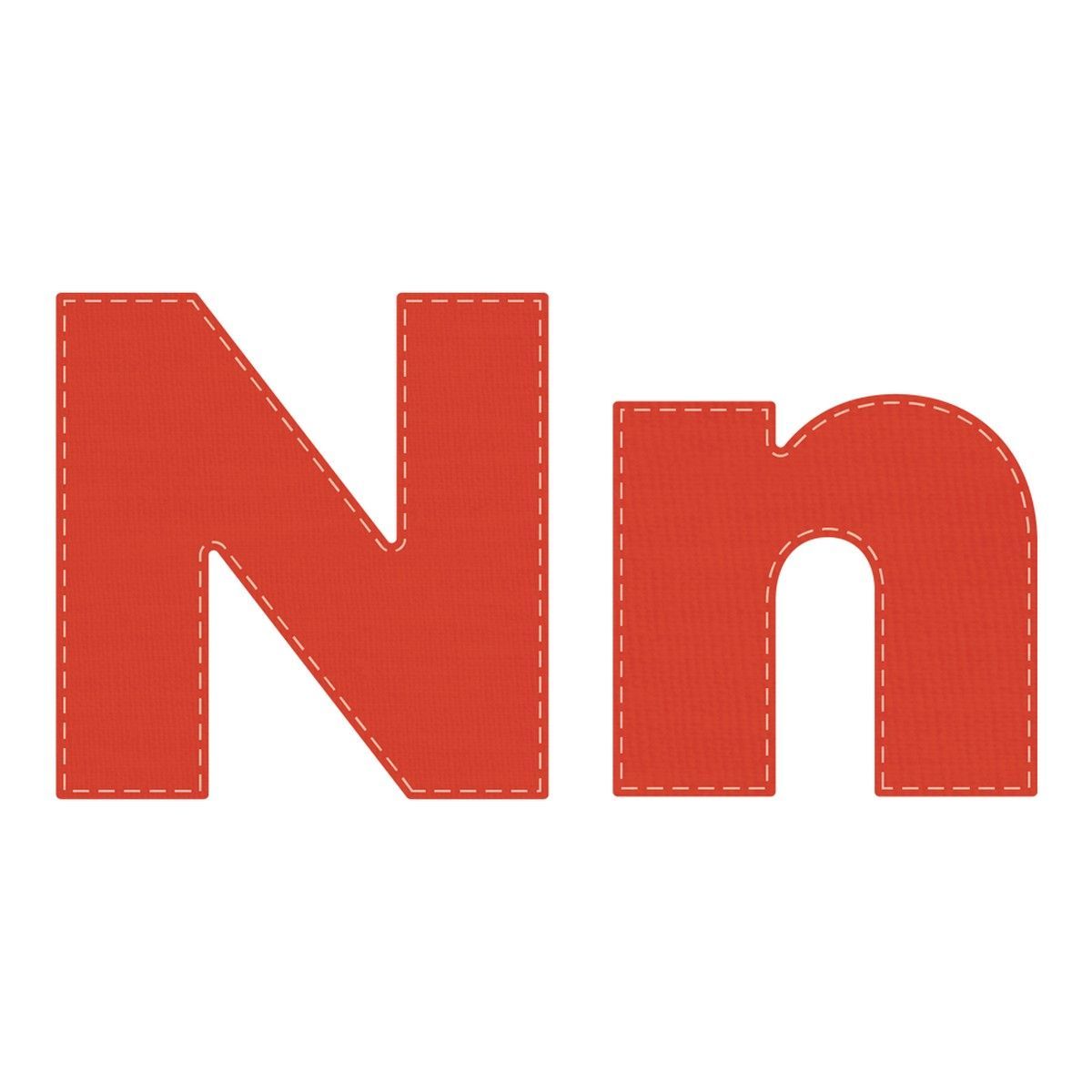 Crafters Edge Die Set Letter N n