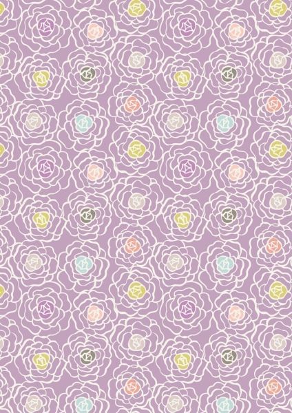 Lewis & Irene Timsbury Lane Lilac Rose 112 cm breit, 100% Baumwolle Lewis & Irene Timsbury Lane Lilac Rose 112 cm breit, 100% Baumwolle
