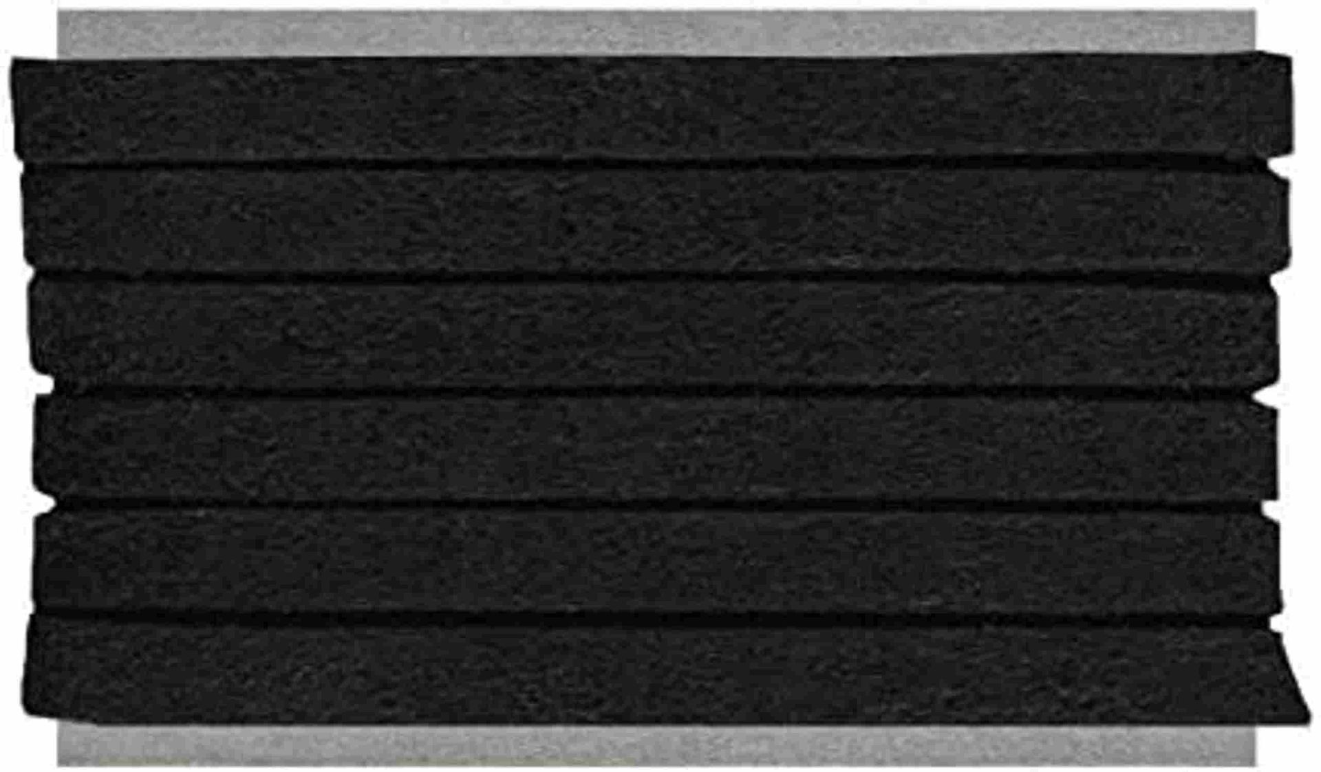 Lederbandimitat 4 mm schwarz