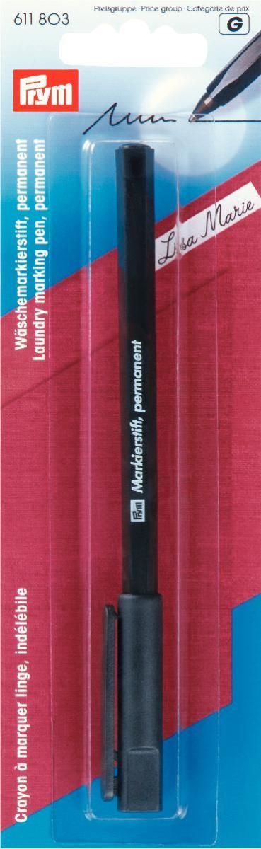 Prym Consumer Europe GmbH-Markierstift permanent schwarz VE5_365-611803_