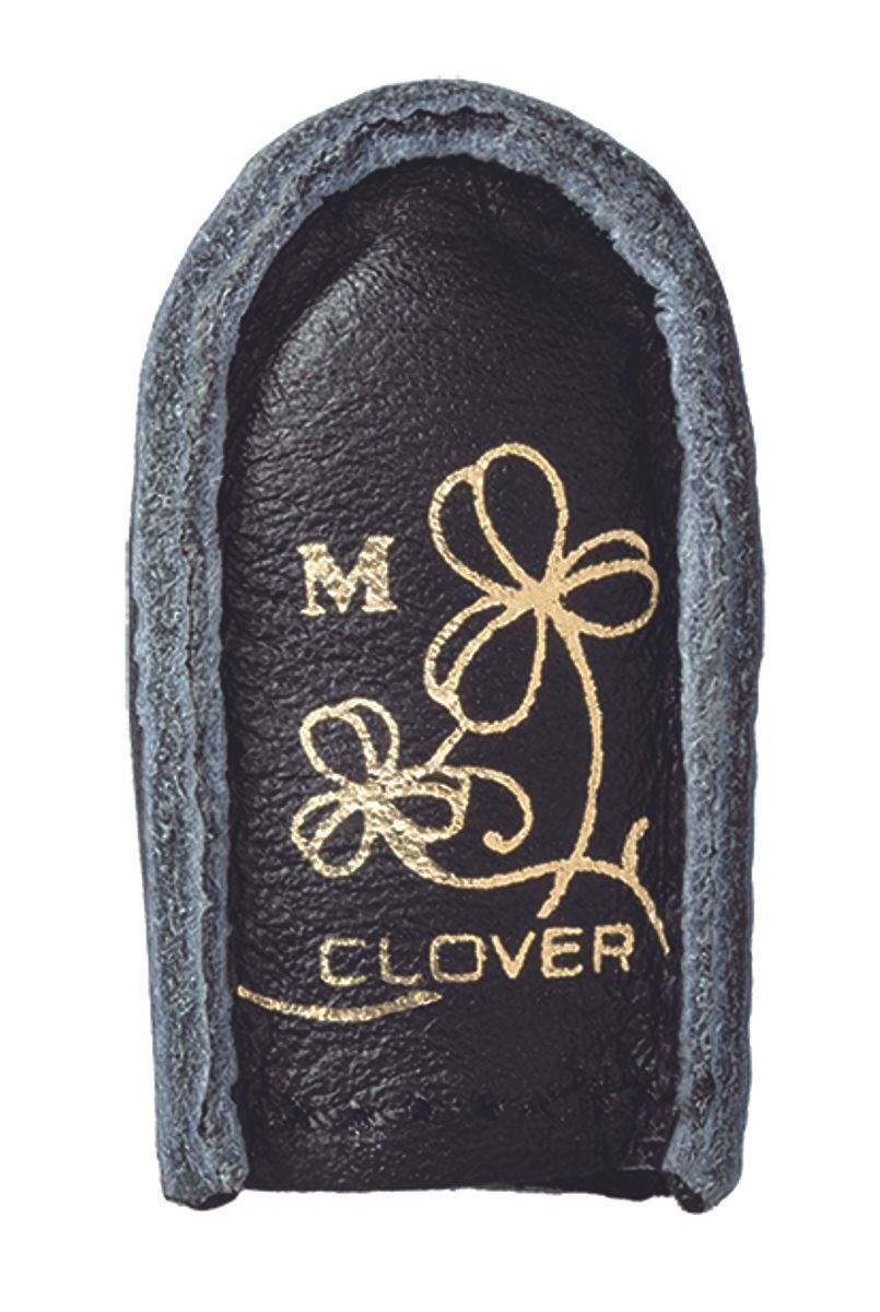 Clover MFG Co.Ltd.-Lederfingerhut mit natürlicher Passform /VE3_24-6039_