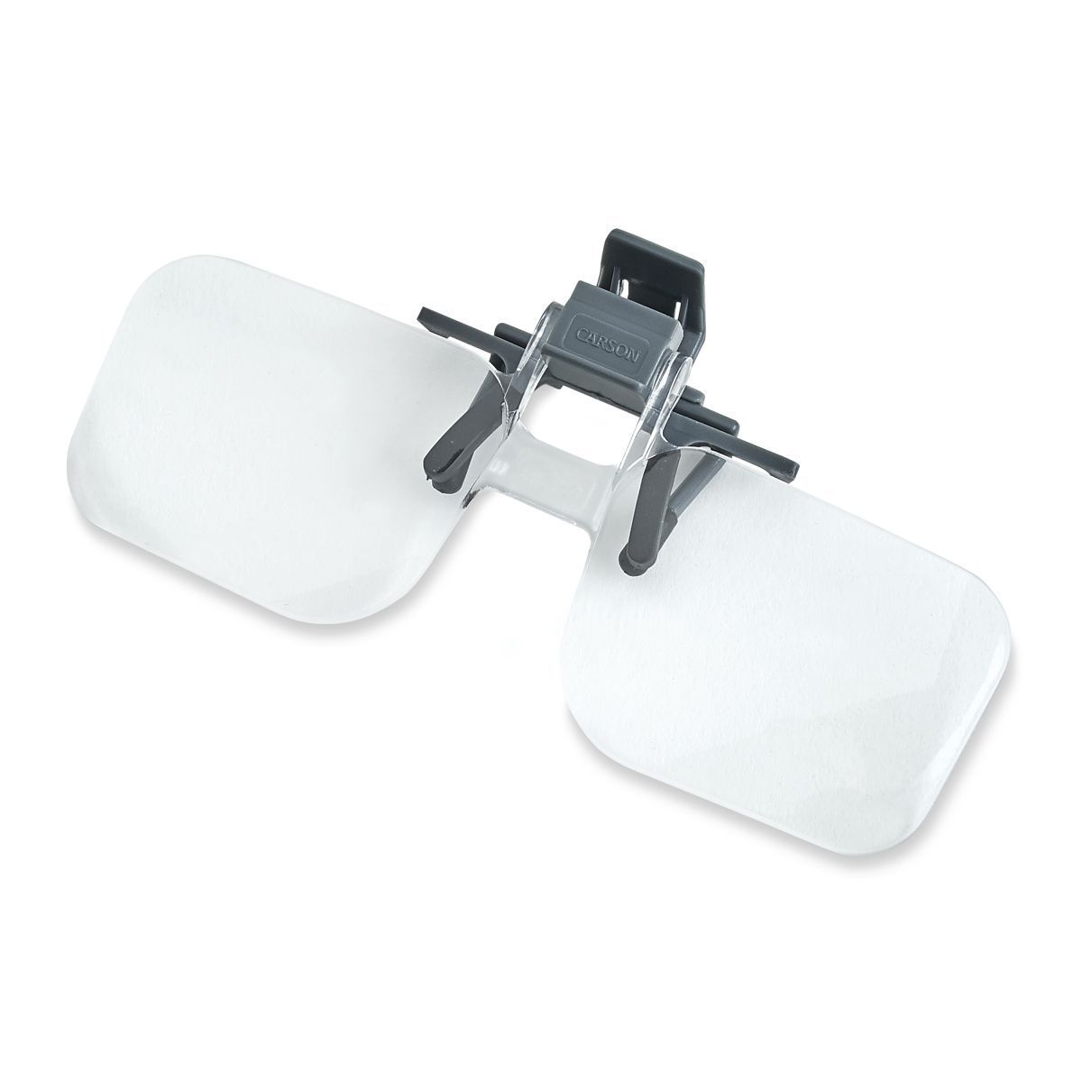 Clip + Flip, eyeglass clip on magnifier  +2.25 dioptres. approx. 1.5x magnification Clip + Flip, eyeglass clip on magnifier  +2.25 dioptres. approx. 1.5x magnification