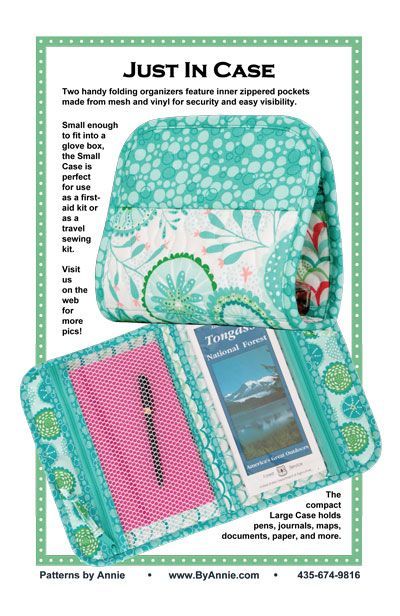 by Annie "Just in Case" Schnittmuster by Annie by Annie "Just in Case" Schnittmuster by Annie