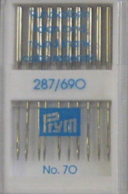 Prym Consumer Europe GmbH-Nähmaschinennadeln 287(690), Rundkolben 9/70 VE20_365-152283_