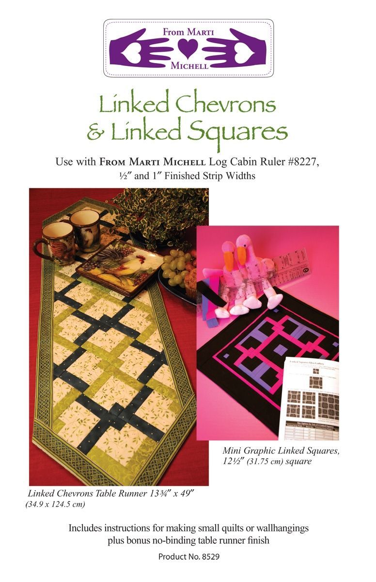 Michell Marketing, Inc.-Marti Michell Buch - Linked Chevrons + Linked Squares_29-8529_