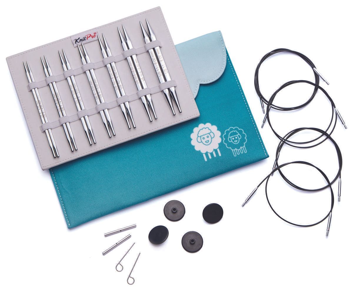 KnitPro Interchangeable Needle Sets Nova Cubics Deluxe Set