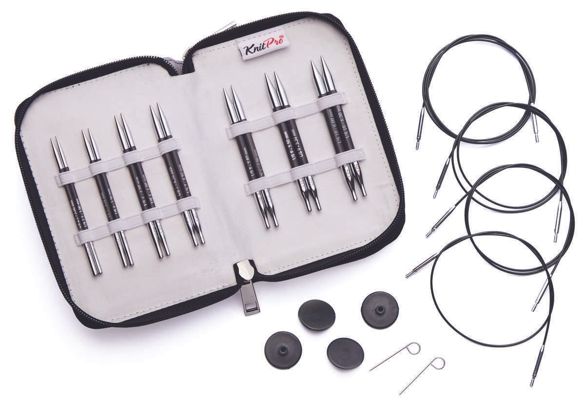 KnitPro International-KnitPro Nadelspitzen Set Karbonz_26-41632_